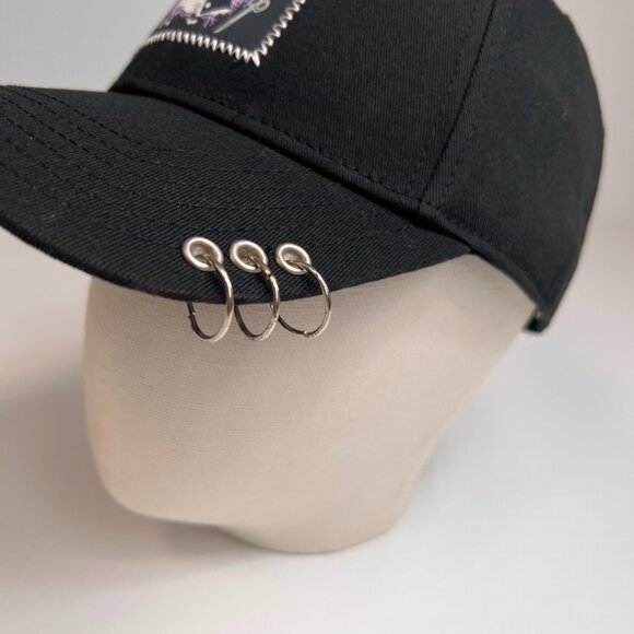 Coraline Hat Women Snap Back Spell Out Patch Wise Brave Tricky Hype Core Cap Ex main image 10